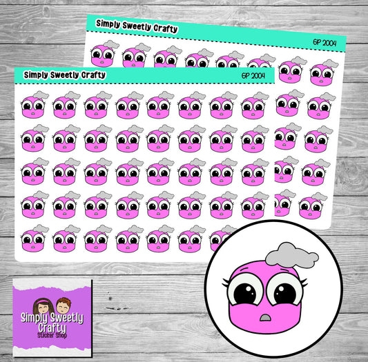 DARK CLOUD "GUMDROP PEOPLE" Character Planner Stickers