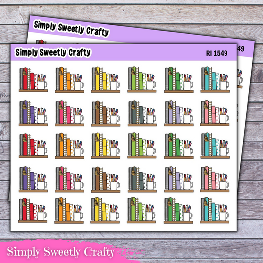 PLANNER SHELF Icon Planner Stickers