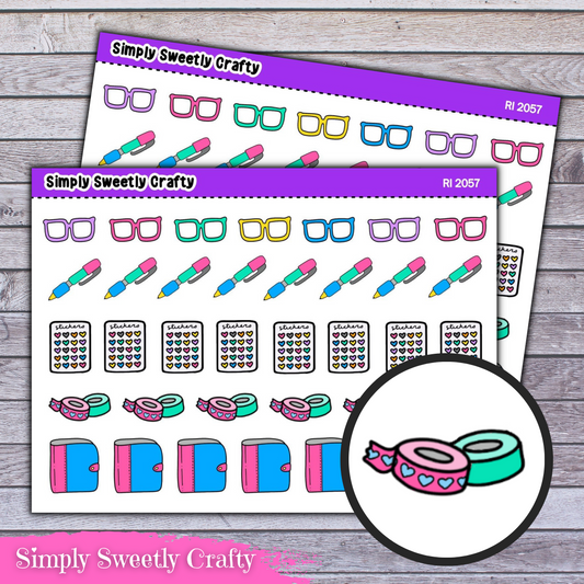 PLANNING SUPPLIES Icon Planner Stickers