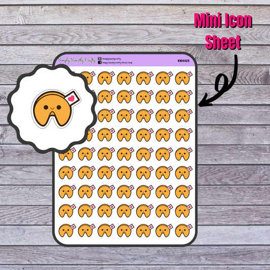 FORTUNE COOKIE Kawaii Planner Stickers