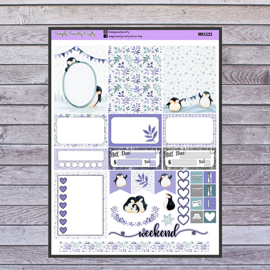 CHILLY PENGUIN Mini Planner Kit