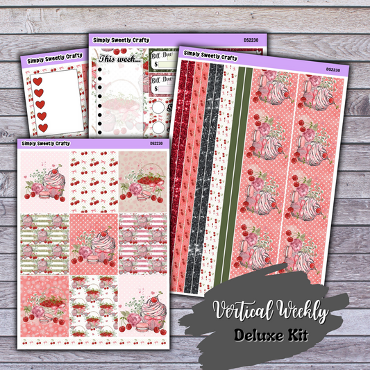 SWEET CHERRIES Deluxe Vertical Planner Kit