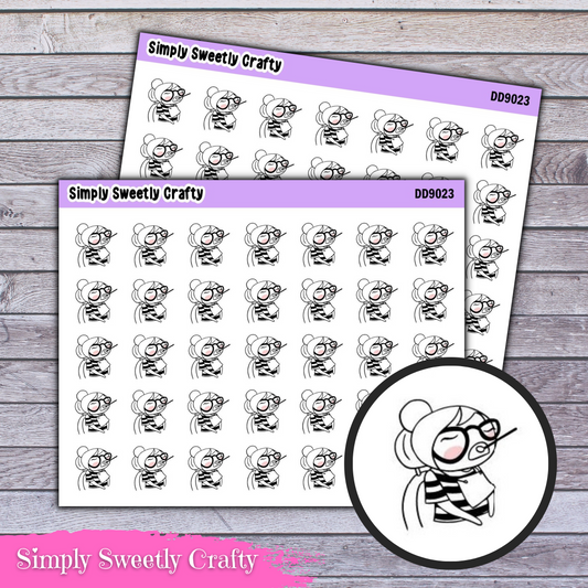 DENTIST - DOODLE GIRL Planner Stickers