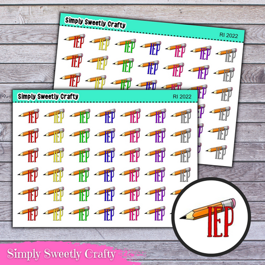 IEP Icon Planner Stickers