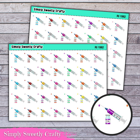 SYRINGE Icon Planner Stickers