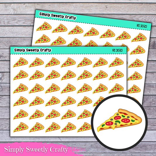 PIZZA Icon Planner Stickers