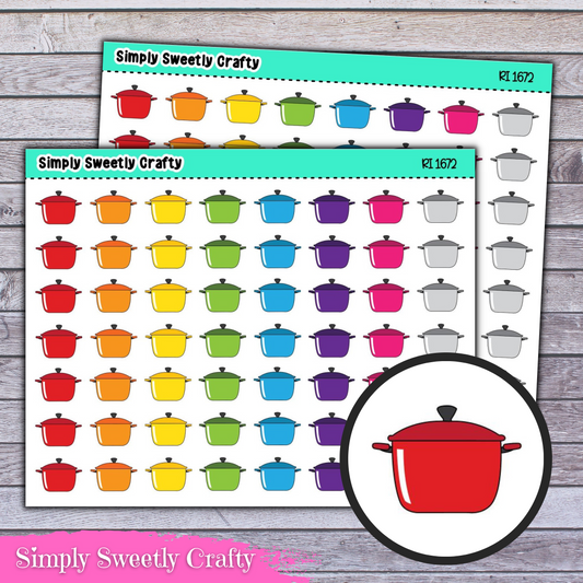 CROCKPOT Icon Planner Stickers