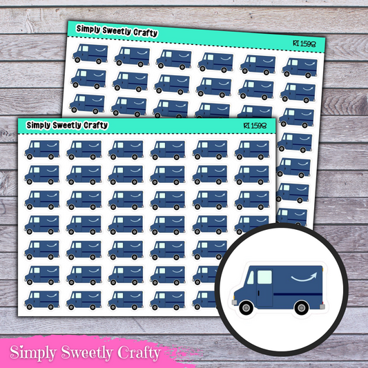 AMAZON TRUCK Icon Planner Stickers