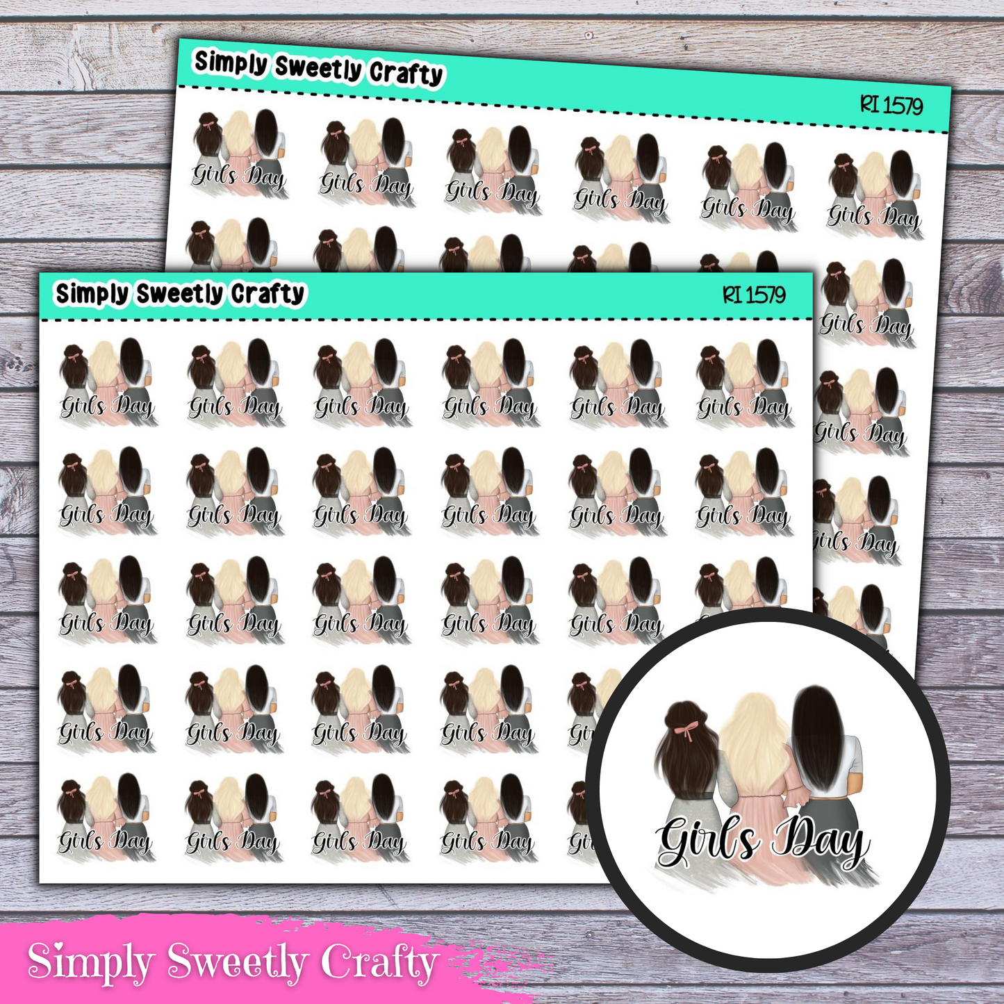 GIRLS DAY Icon Planner Stickers