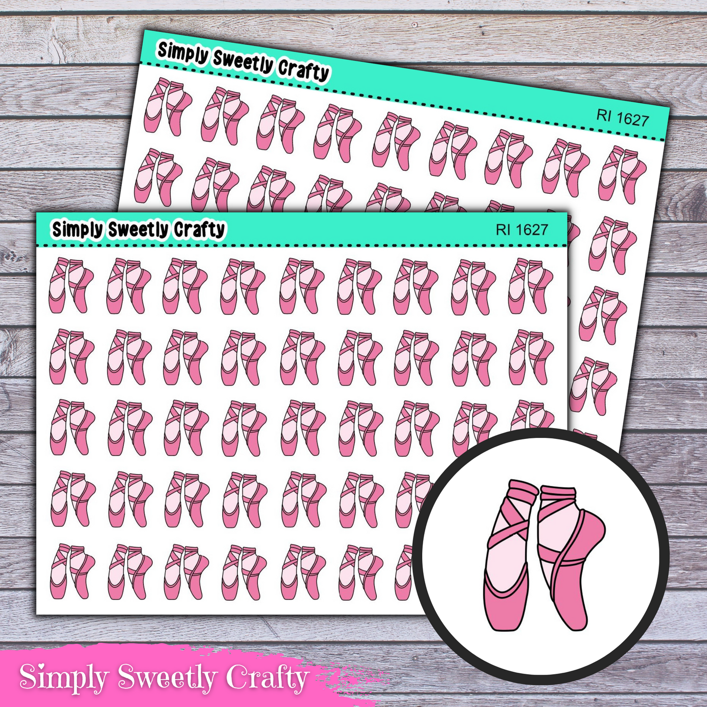 BALLET SHOES Icon Planner Stickers