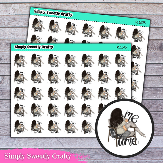 ME TIME Icon Planner Stickers