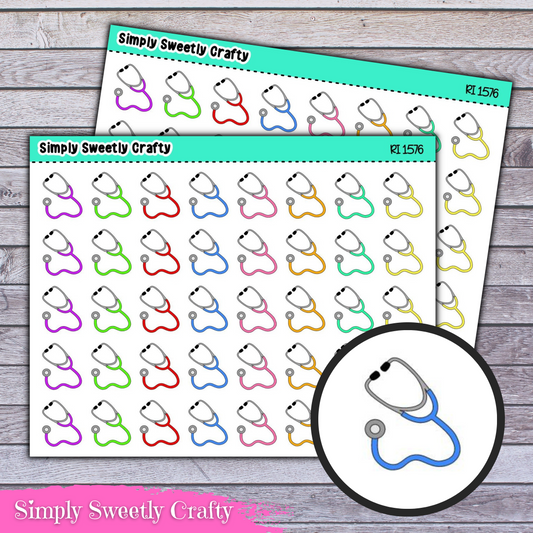 STETHOSCOPE Icon Planner Stickers